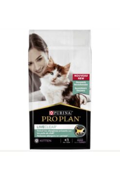 Purina Pro Plan Proplan Liveclear Hindi Etli Yavru Kedi Maması 1.4 Kg