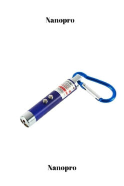 Genel Markalar 3 Fonksiyonlu Kırmızı Beyaz Işıklı Led Kedi Köpek Oyuncak Anahtarlık