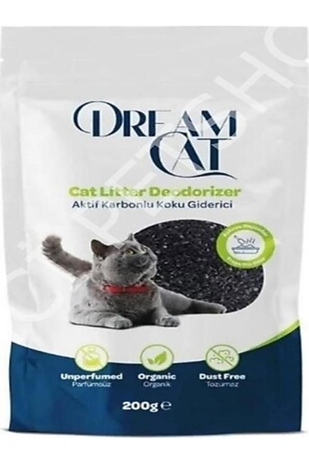 Dream Cat Aktif Karbonlu Kedi Kumu Koku Giderici 200 Gr