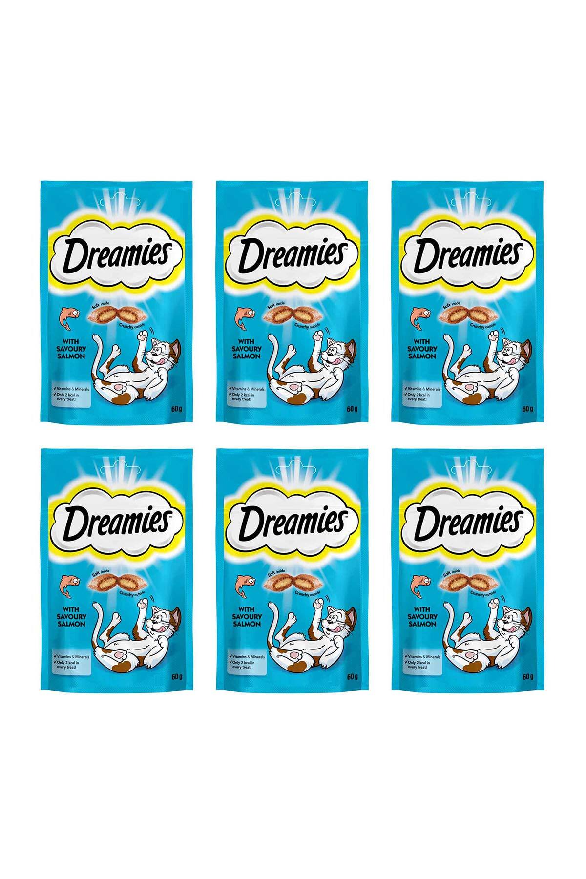 Dreamies Somonlu Kedi Maması 60 gr 6x - Görsel 2