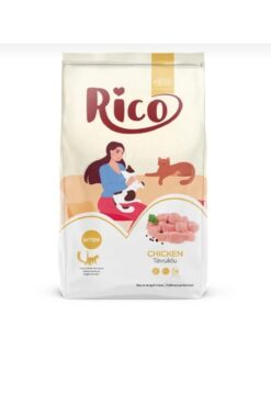 PERİTAS RİCO TAVUKLU YAVRU KEDİ MAMASI 15 KG