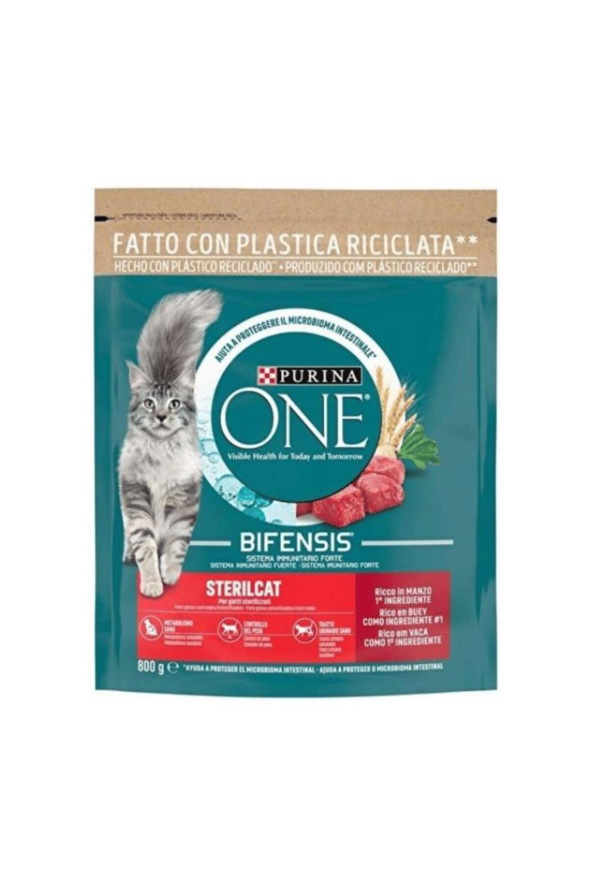 Purina One Steril Sığır Etli Kısırlaştırılmış Kedi Maması 800gr