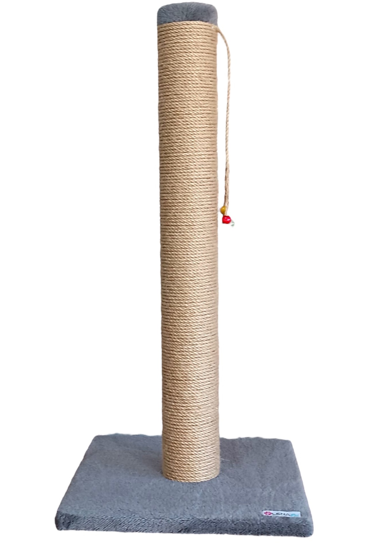 Lena Pet 82cm Büyük Boy Kedi Tırmalama Tahtası Tek Parça 10cm Boru Çapı Antrasit - Görsel 2