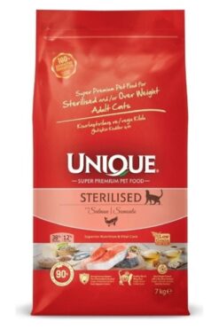 Orqinel Unique Kısırlaştırılmış Kedi Maması Somonlu 7 kg
