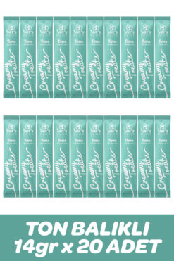 Vet's Plus Ton Balıklı Krema Kedi Ödül Maması 14gr (20 Adet)