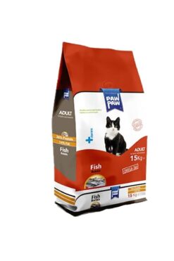 Paw Paw Pawpaw Balıklı Kedi Maması 15 Kg
