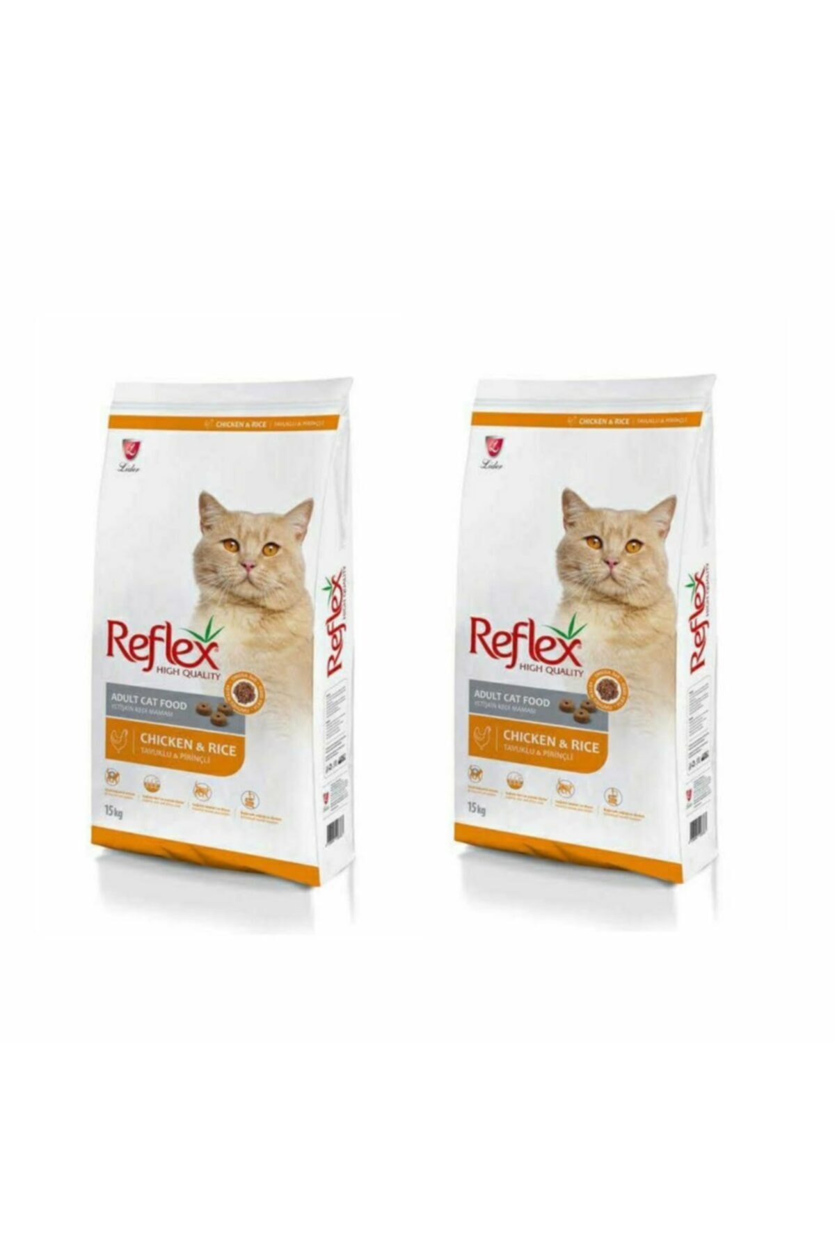 Reflex Tavuklu Yetişkin Kedi Maması 2 Kg X 2 Adet