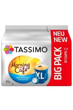 tassimo Morning Cafe Mild Smooth Xl Big Pack 21 Cups