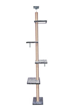 Turkuaz Tırmalama Tr2001 Turkuaz Tırmalama Tavan Boyu Kule Kedi Evi Tırmalama