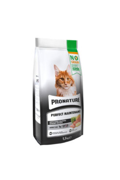 Pronature Hypo-Allergenic Tahılsız Somonlu Karidesli Yetişkin Kedi Maması 1.5 Kg