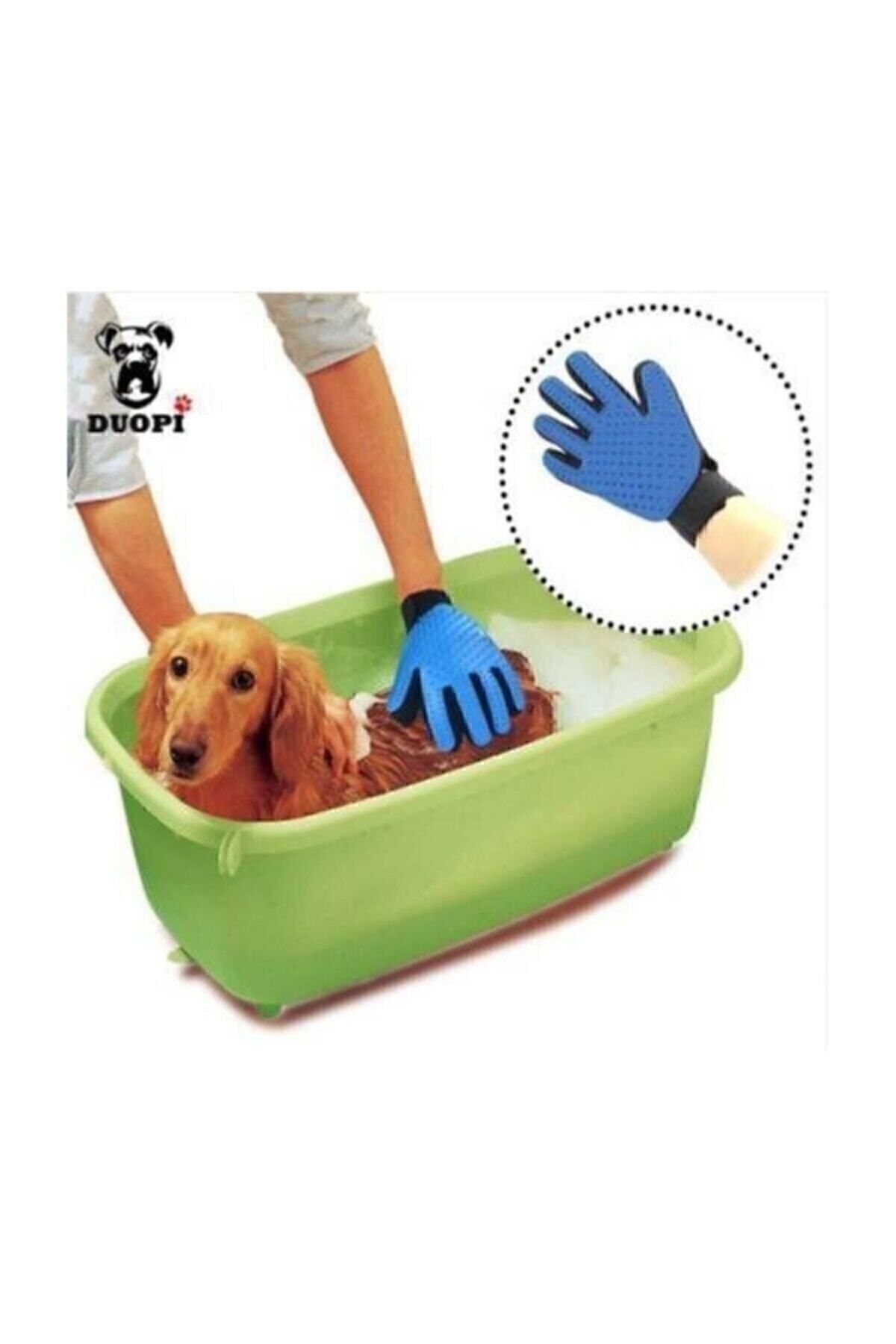 Genel Markalar Kedi Köpek Tüy Toplayıcı Tarama Evcil Hayvan Tüy Toplama Eldiven - Görsel 2