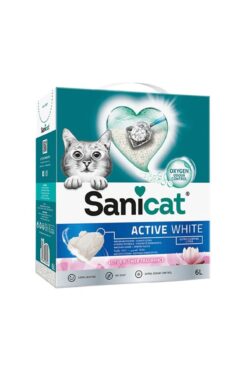 Sanicat Active White Lotus Flower Topkalanan Kedi Kumu 6 Lt.