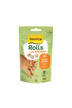Gimcat Rolls Tavuklu Kedi Ödül Maması 50 Gr