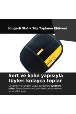 HOOFSANDPAWSVET Yüzey Tüy Toplama Eldiveni Kediler Köpek Tüy Temizleme Eldiveni Kinetik Eldiven(RESİMDEKİ )