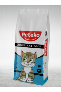 PetEko YETİŞKİN KEDİ KURU MAMASI BALIKLI 15 KG