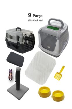 KRT Chitto 9 Parça Lüks Kedi Seti