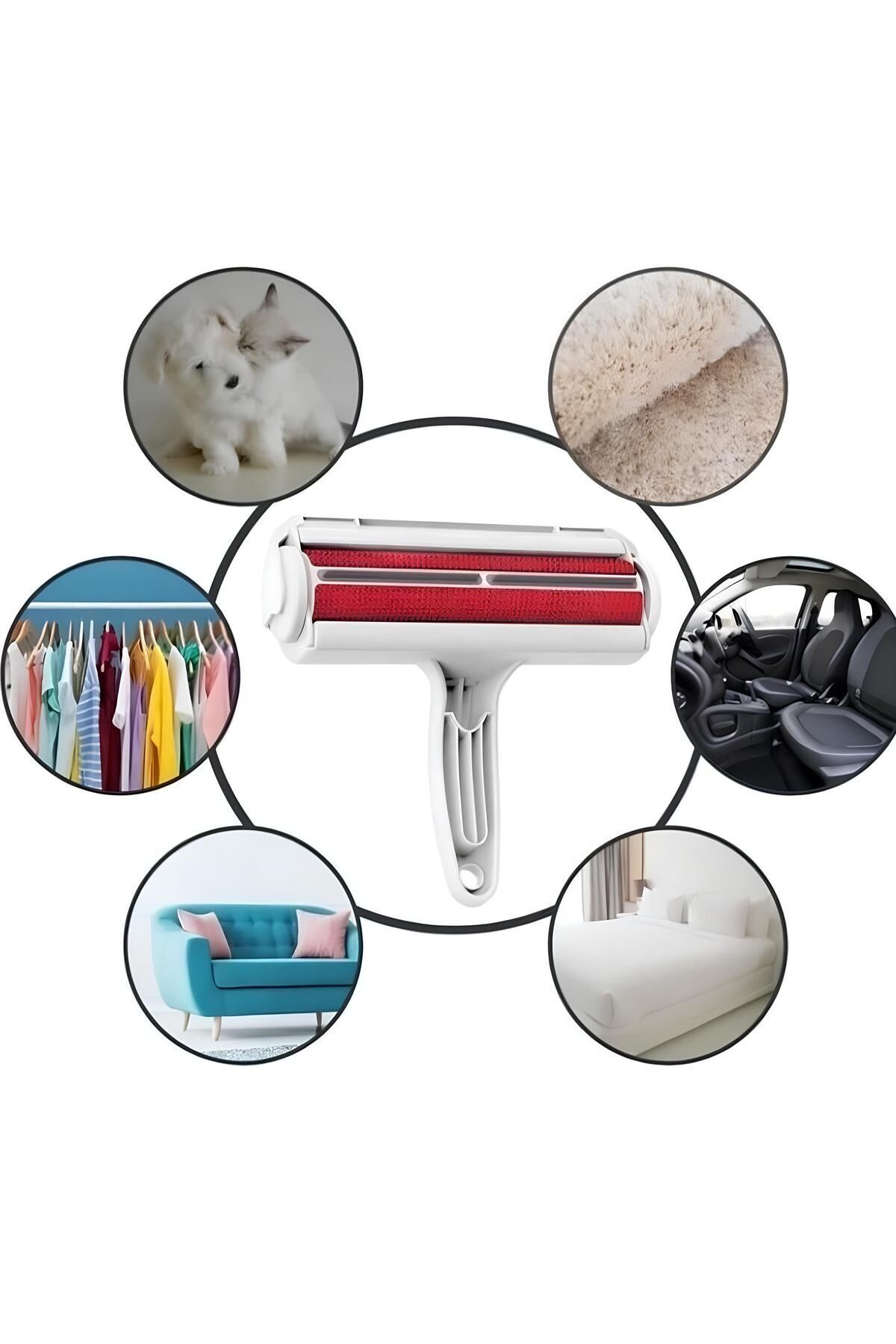 Genel Markalar Tüy Toz Kıl Toplayıcı Hazneli Gırgır