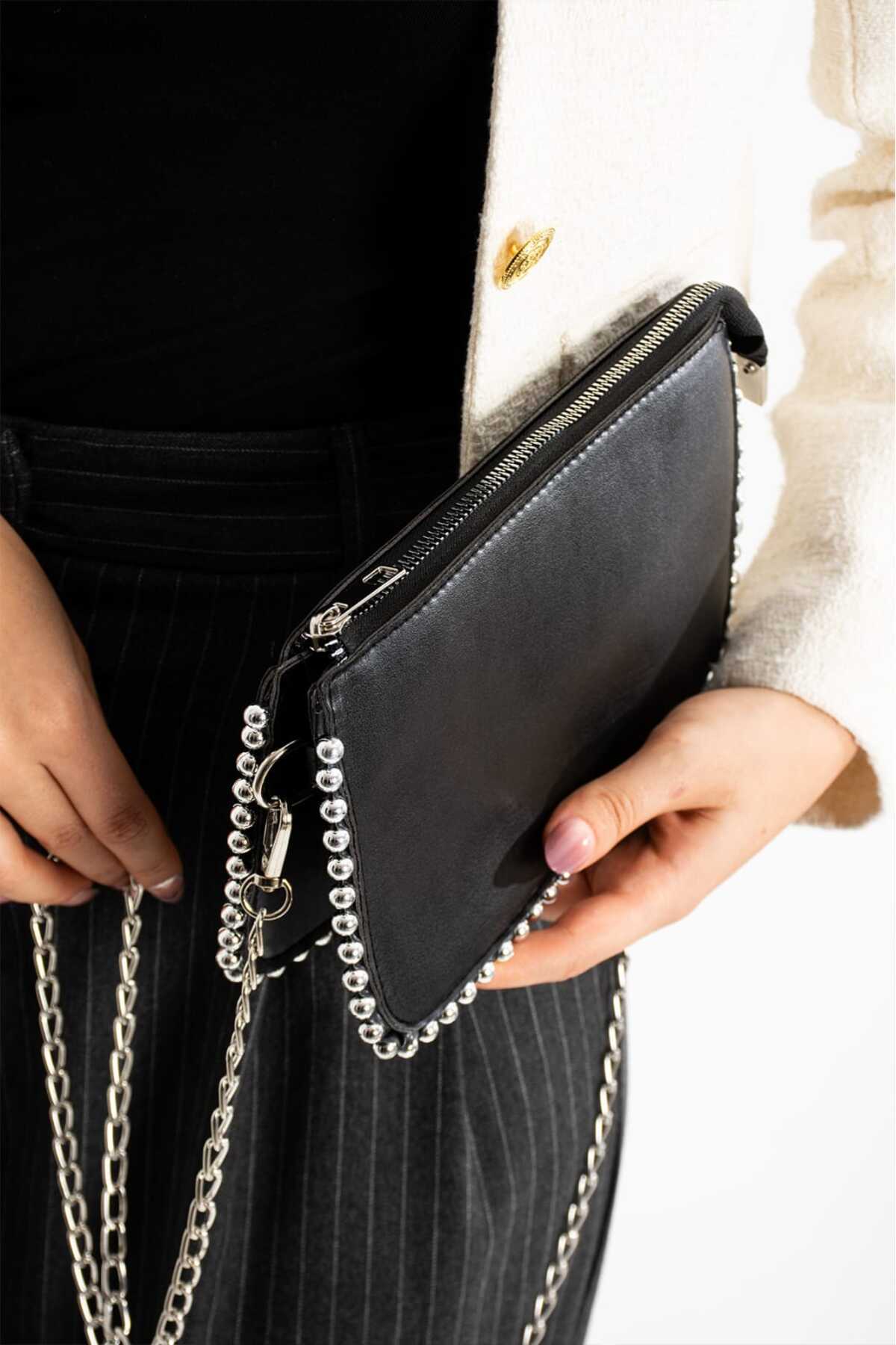 Zealous Mini boncuklu çanta - Görsel 3