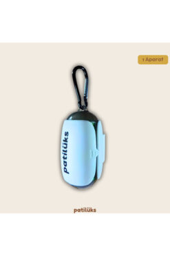 patilüks Premium Metal Klipsli Köpek Kaka Poşeti Aparatı - Sarsıntı Önleyici Sabitleme Tırnaklı