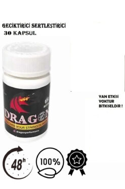 BONİE Red Dragon Ep3medyumlu ,ginsengli 30 'lu Kapsül