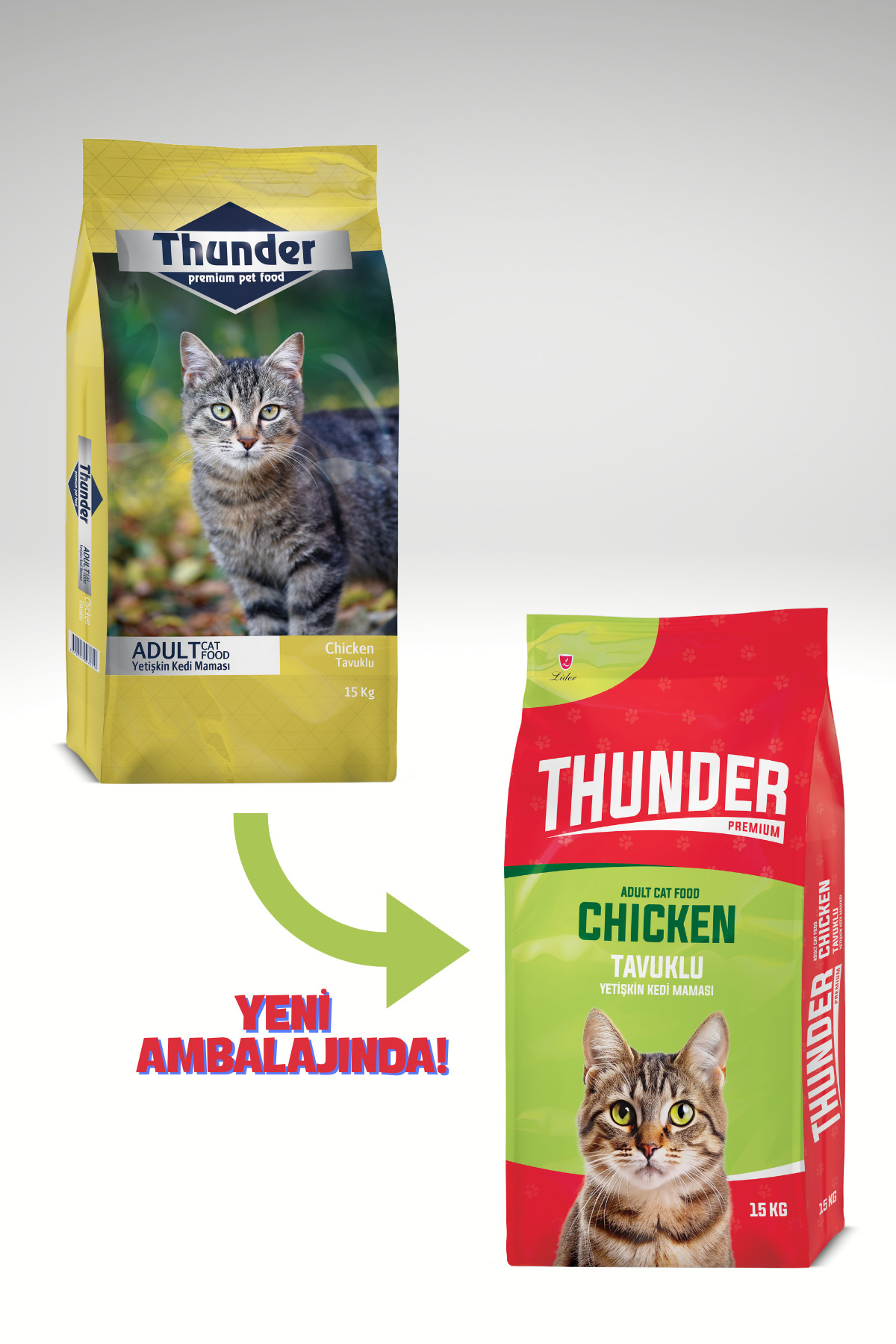 Thunder Tavuklu Kedi Maması 15 kg - Görsel 2