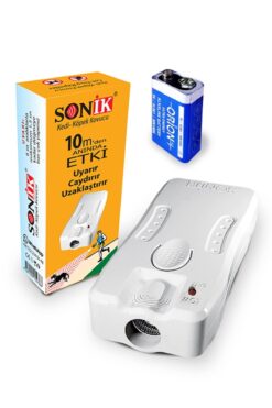 SONİK Sonik Ultrasonik Köpek Eğitme ve Saldırgan Hayvan Kovucu Cihaz ( PİL DAHİLDİR )