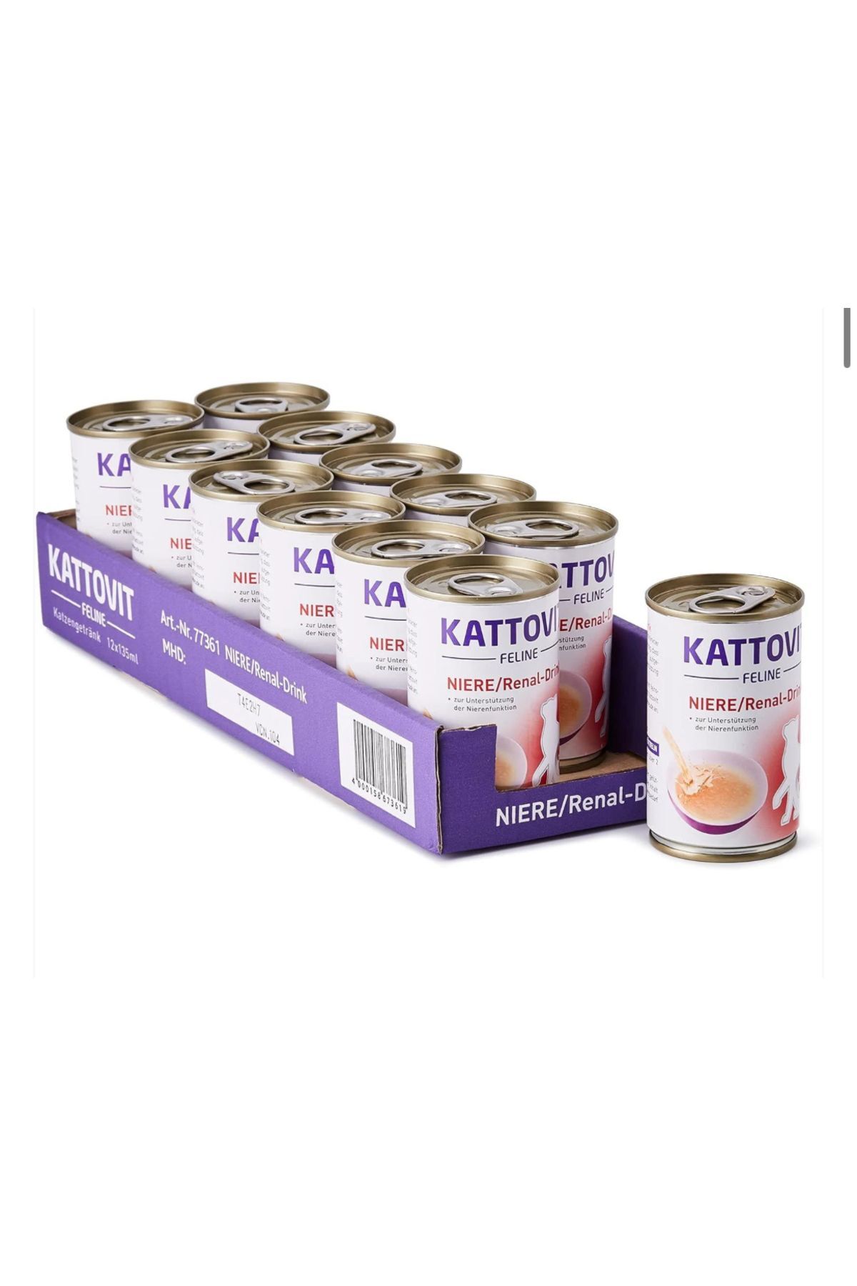 KATTOVIT Kidney / Renal Çorba 12 x 135 ml