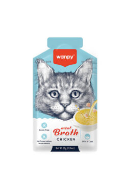 Wanpy Tavuk Etli Tahılsız Kedi Çorbası 50 Gr