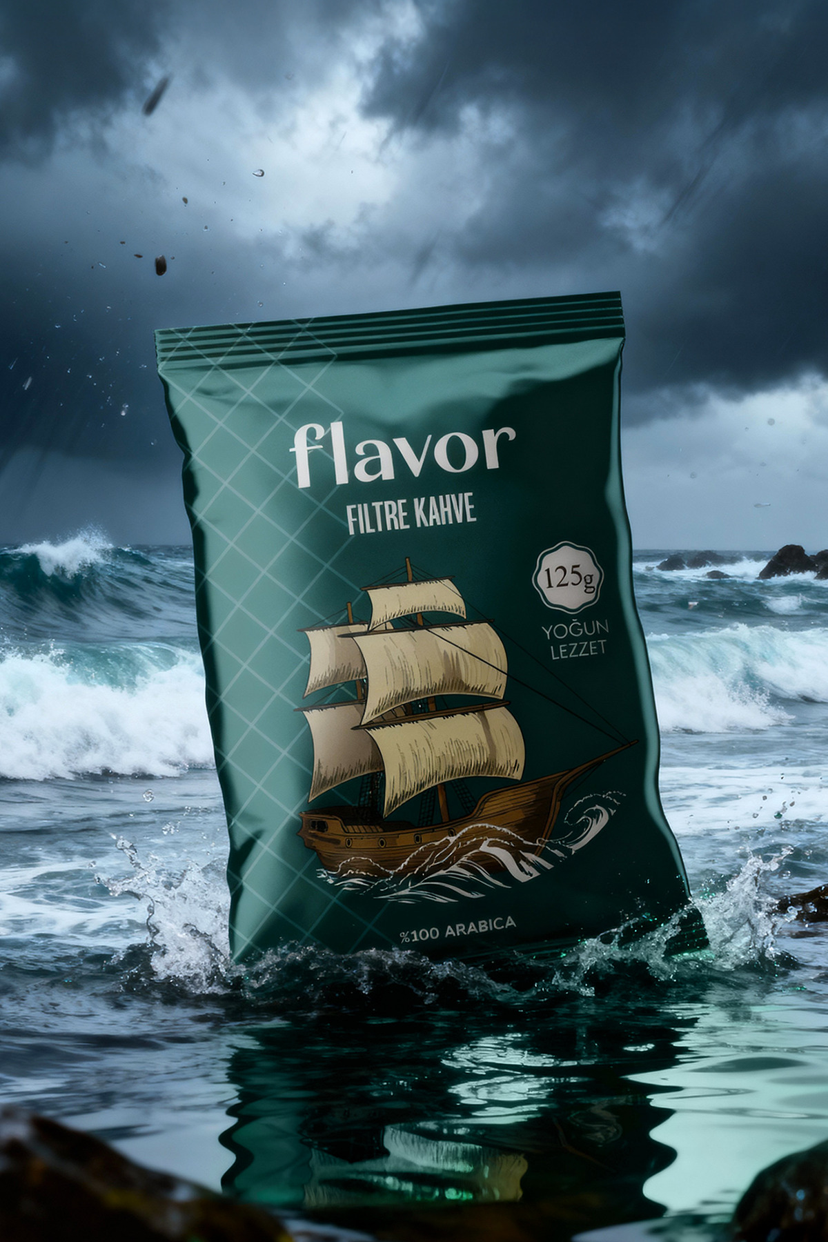 Flavor Drink Türk Kahvesi ve Yoğun Filtre Kahve 2'li Paket - Görsel 2