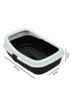 PlastArt Pet Açık Kedi Tuvaleti | Elekli