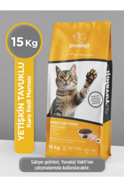 Yuvaloji Yetişkin Tavuklu Kuru Kedi Maması