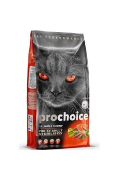 ProChoice Pro 33 Sterilised Somon Karides Kısır Kedi Maması 15 Kg