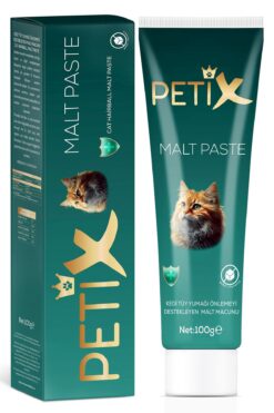 Petix Anti-Hairball Tüy Yumağı Önleyici Kedi Malt Macunu 100 gr