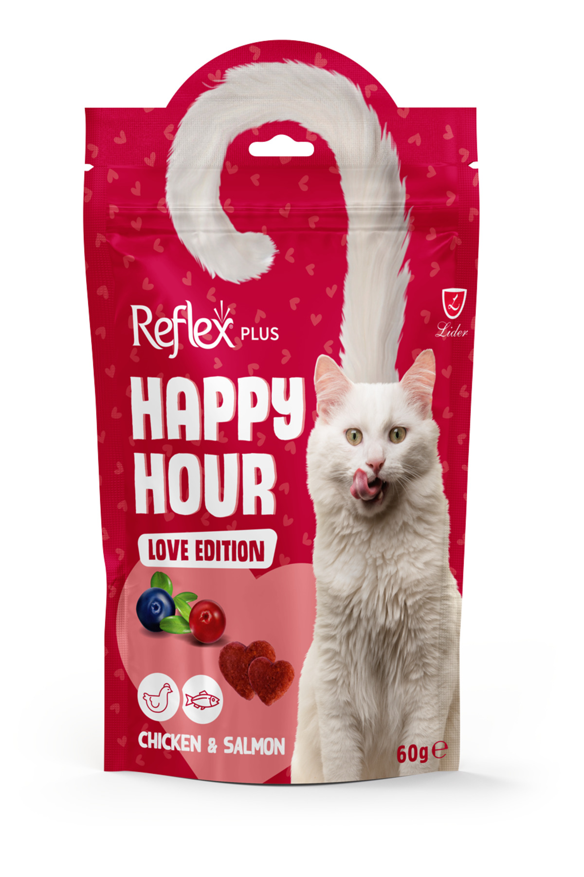 Reflex Happy Hour Love Edition Kedi Ödül Maması 60 gr - Görsel 3