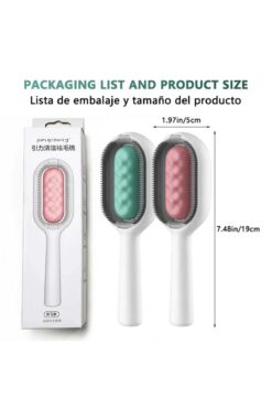 chittoshop MASAJLI SİLİKON TÜY TEMİZLEME FIRÇASI