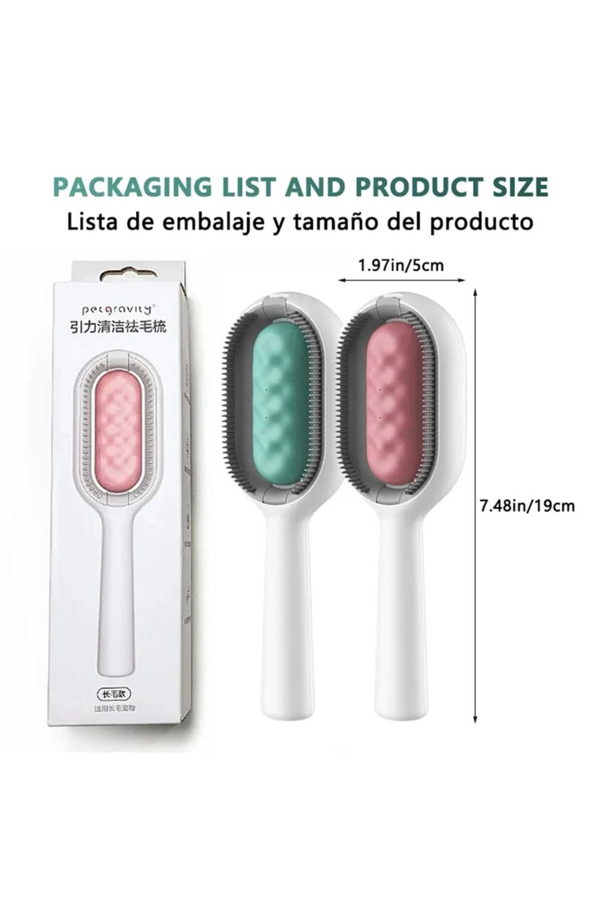 chittoshop MASAJLI SİLİKON TÜY TEMİZLEME FIRÇASI