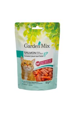 Gardenmix Garden Mix Somonlu Stick Kedi Ödülü 60 gr – Yumuşak & Yoğun Lezzet