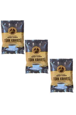 ŞEREF KUDEN KURUKAHVE VE BAHARAT Şeref Kuden Türk Kahvesi 100 G. X 3 Adet