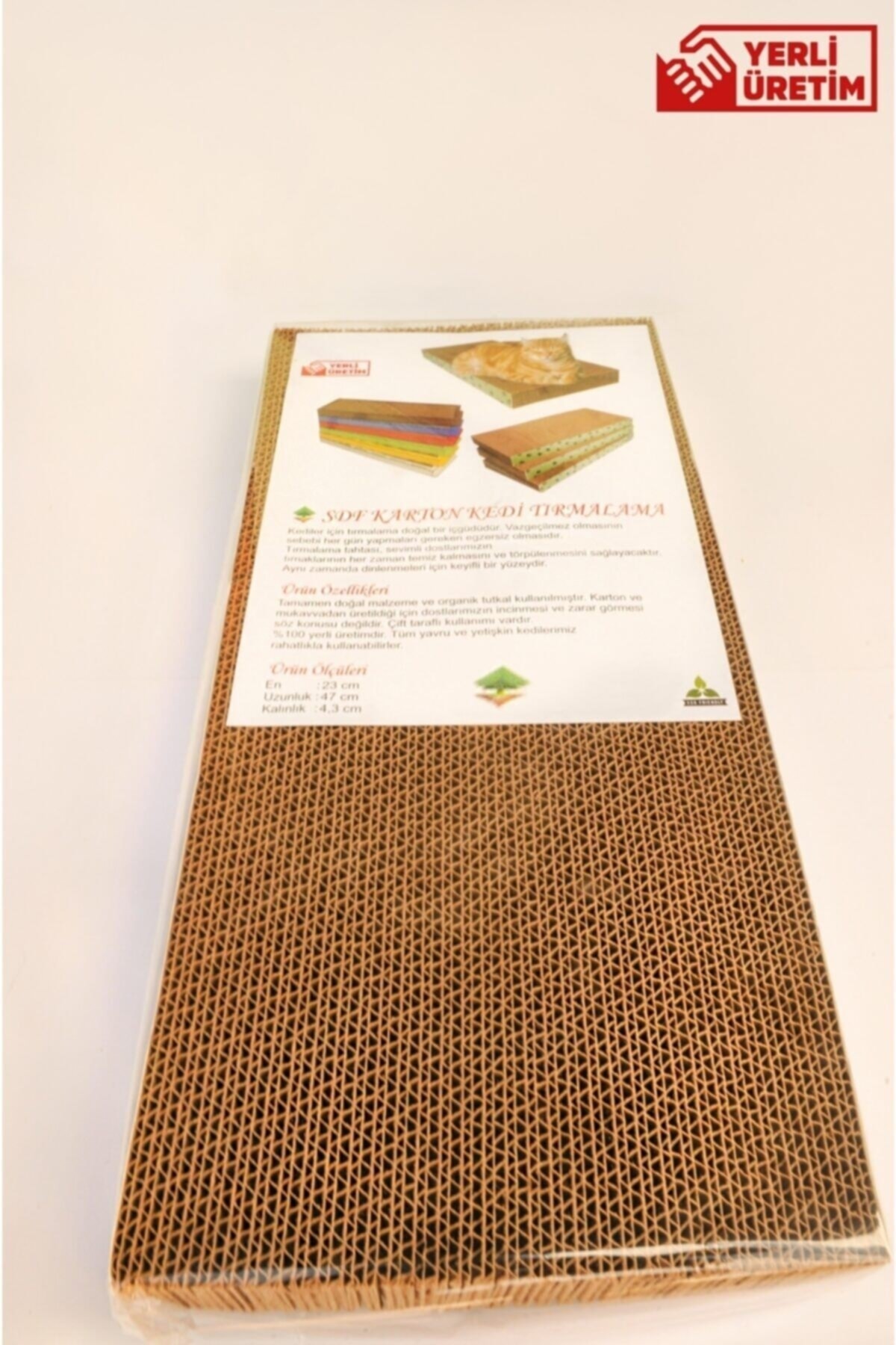 sdf kereste Kedi, Tırmalama, Karton, Düz, 23*47*4