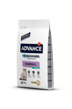 Advance Sterilised Hairball Kısırlaştırılmış Kedi Maması 10 kg