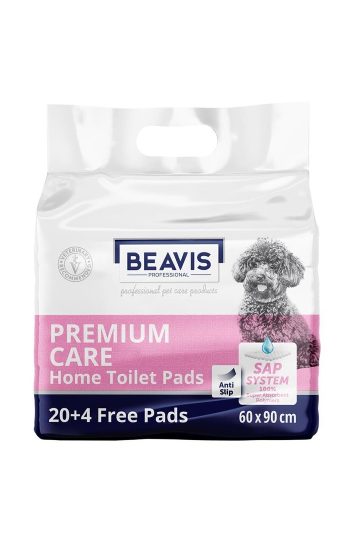 Genel Markalar Köpek Tuvalet Pedi 60x90 cm, 20+4 Yapışkanlı, Temiz ve Pratik Kullanım