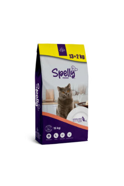 SPELLY Kısırlaştırılmış Yetişkin Kedi Maması Somonlu 15 kg