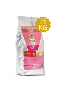 TWIN TAILS 3014 Eco Yavru Kedi Maması Balıklı 15 Kg