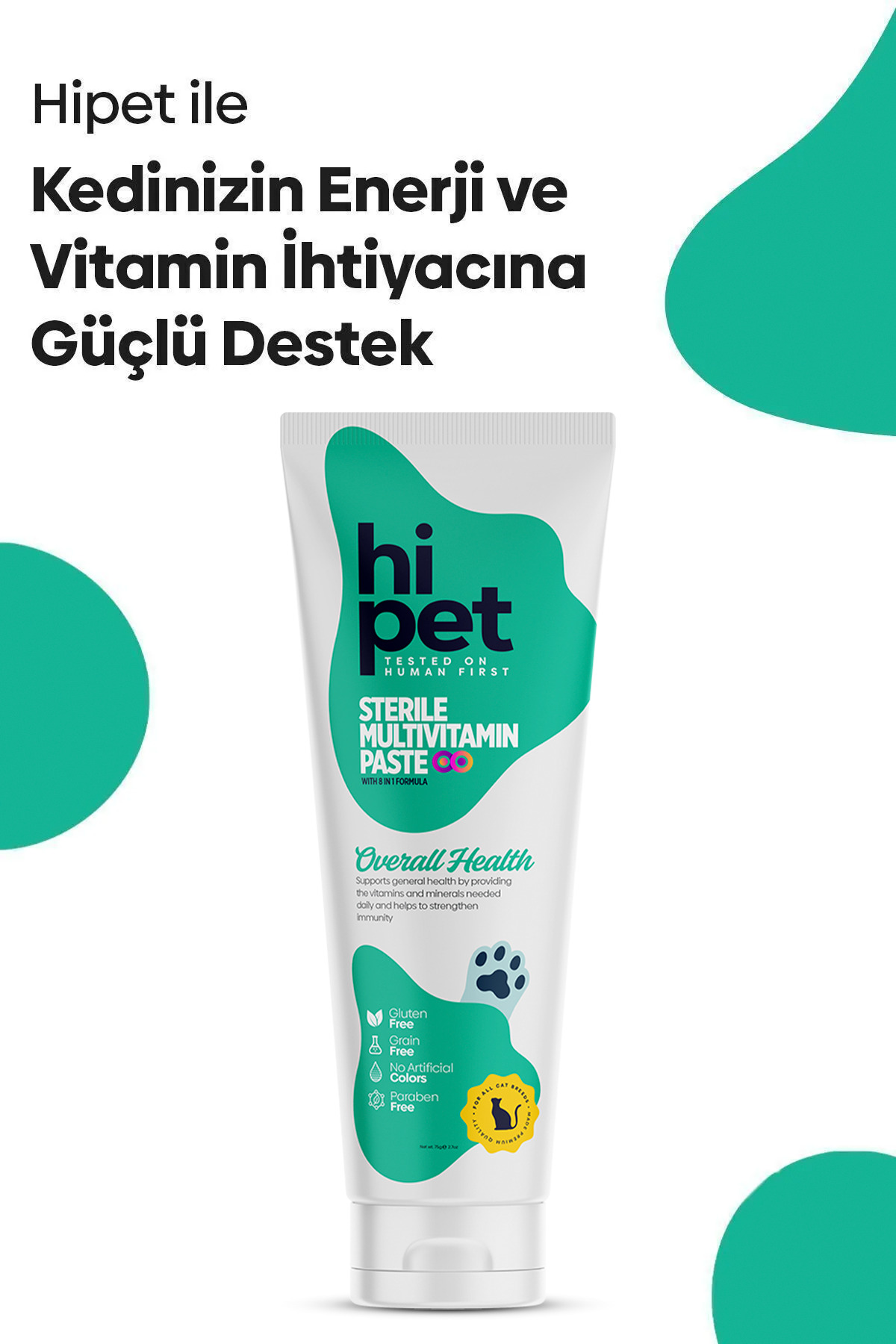 HiPet Multivitamin Kedi Maltı
