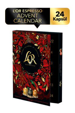 L'OR Advent Calendar Nespresso Uyumlu Alüminyum Kapsül Kahve 24 Adet