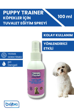 Bioxi Yavru Köpek Tuvalet Eğitim Spreyi, Ped Alıştırma Sıvısı, Puppy Trainer 100 ml