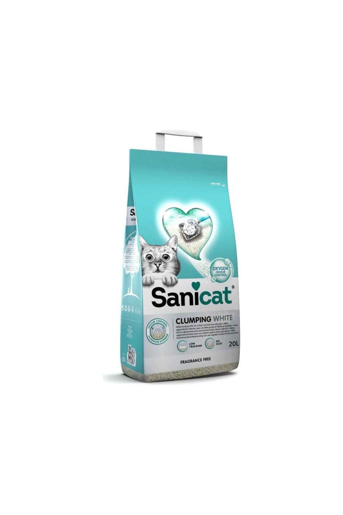 Sanicat Clumping White 20 lt