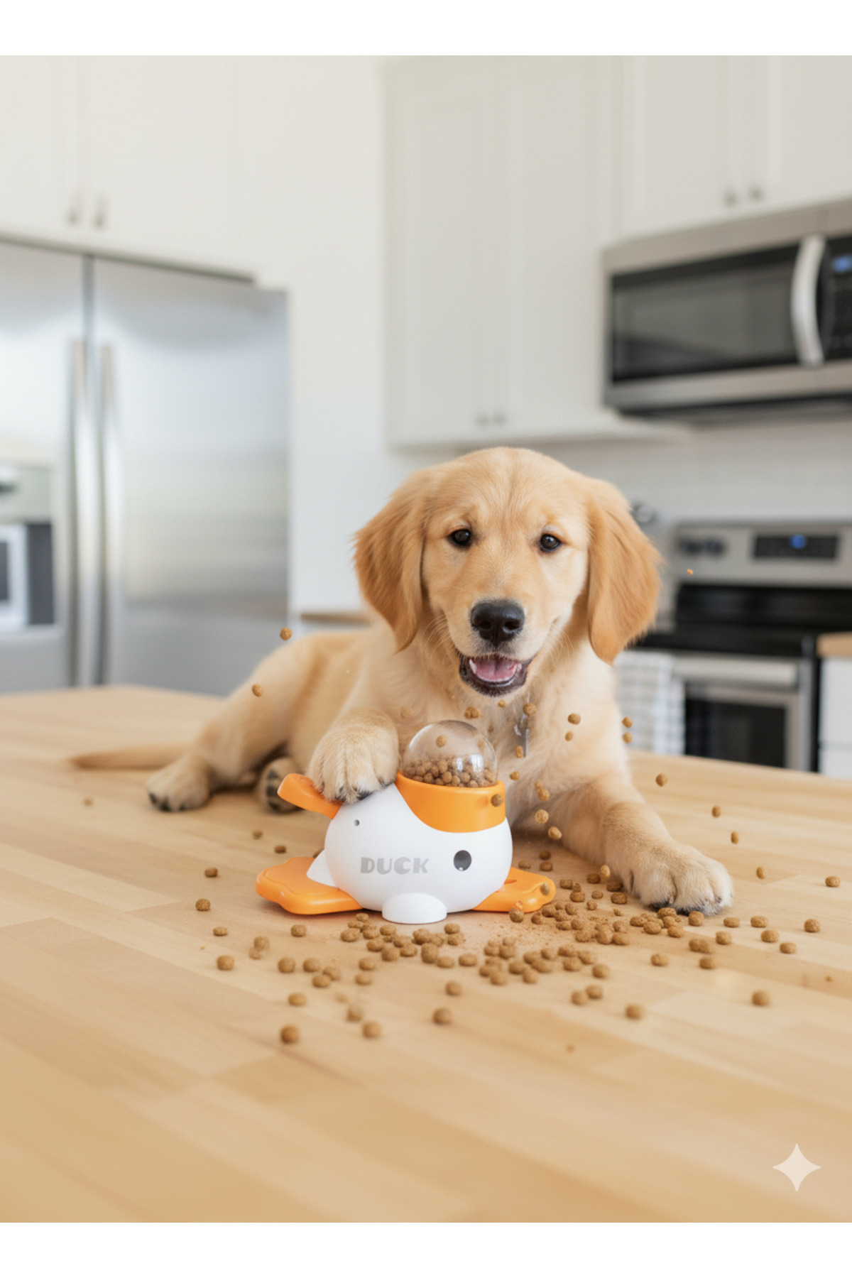 Silvanature Köpekler İçin Akıllı Etkileşimli Ödül Mama Dağıtıcı Oyuncak - Basmalı Eğitimli Eğlence Oyunu - Görsel 2