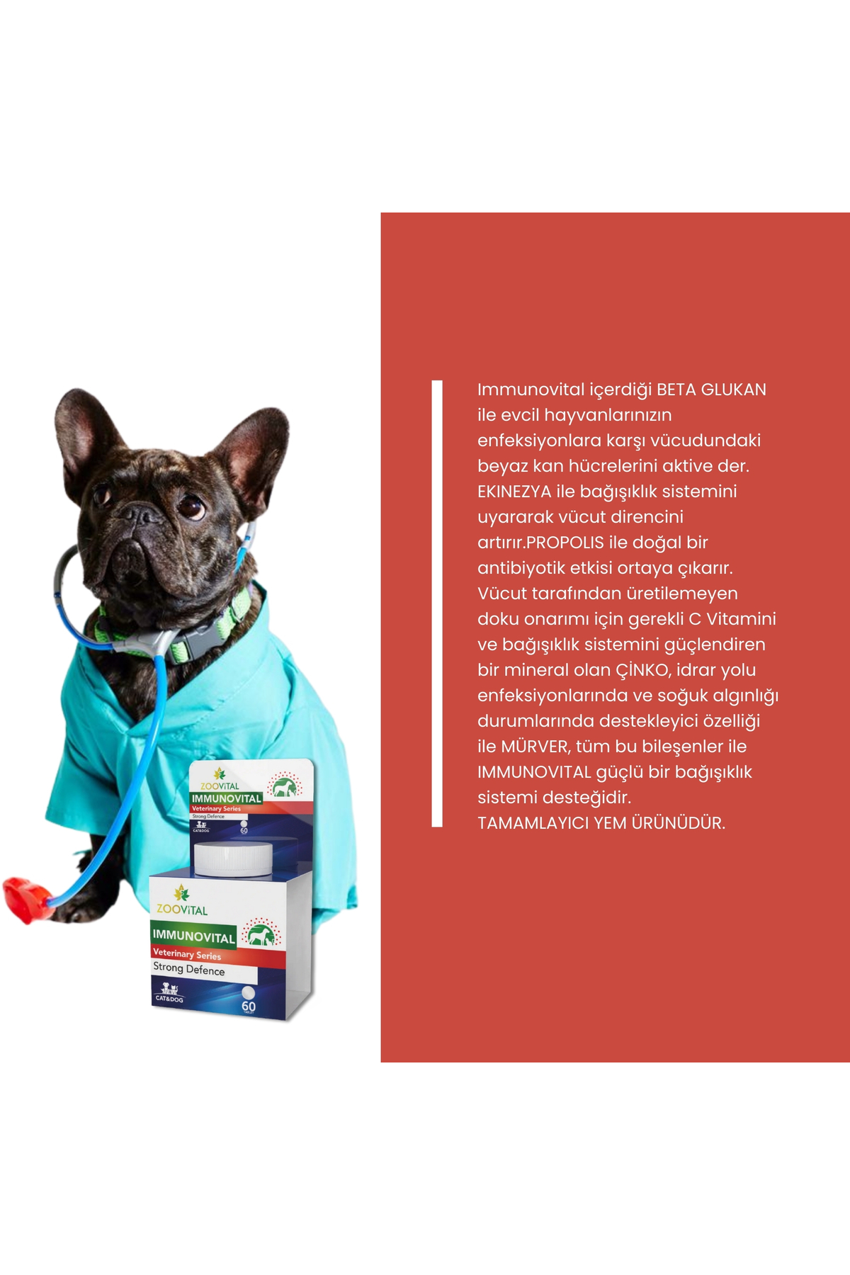 Zoovital Immunovital 60 Delıcıous Tablet - Görsel 3