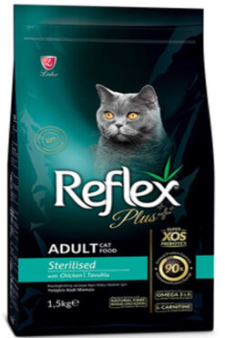 Reflex Plus Tavuklu Kısırlaştırılmış Kedi Maması 1,5kg Luxury